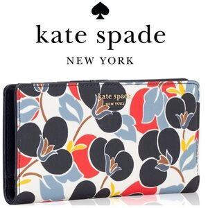 Kate Spade New York Cameron Breezy Floral Wallet, Multi